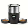 4.5L Stainless Steel Smart Automatic Pet Feeder