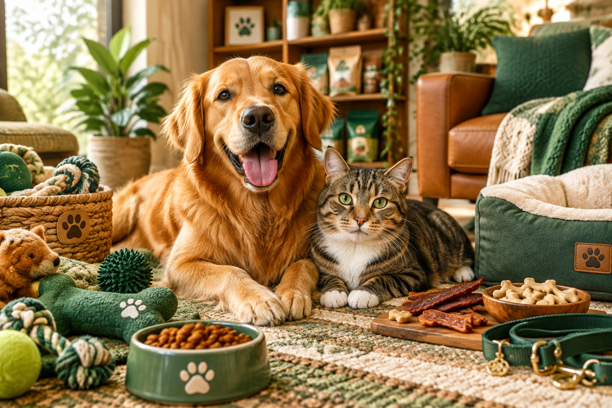 "Happy Pets, Happy Life" Discover toys, treats & accessories your furry family will go crazy for.